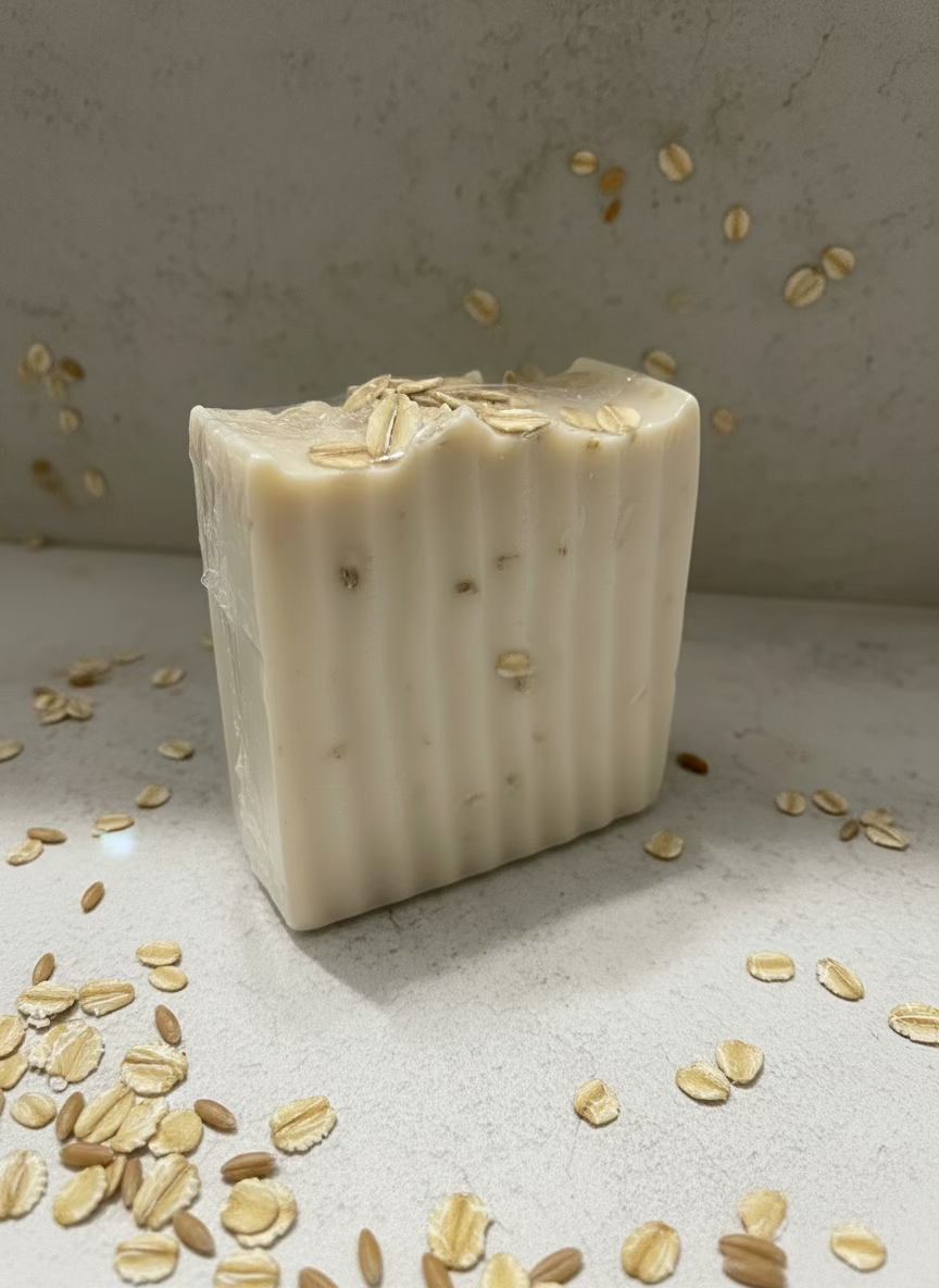Soothing  Lavender, Oatmeal and Honey Bar Soap